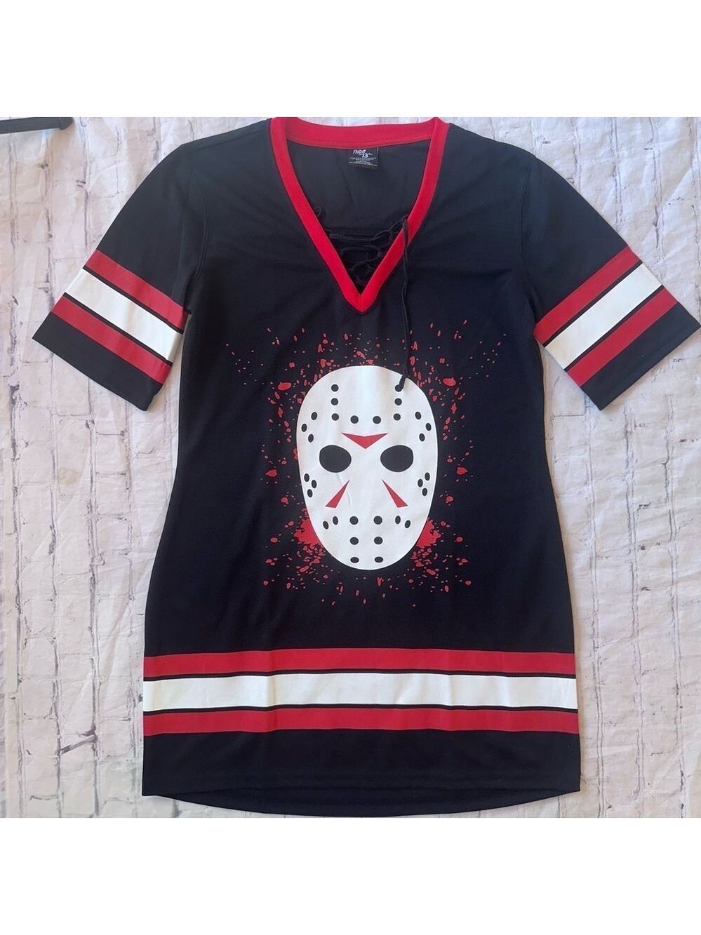 NWOT Women’s XLarge Jason Voorhees Hockey Dress Friday the 13th